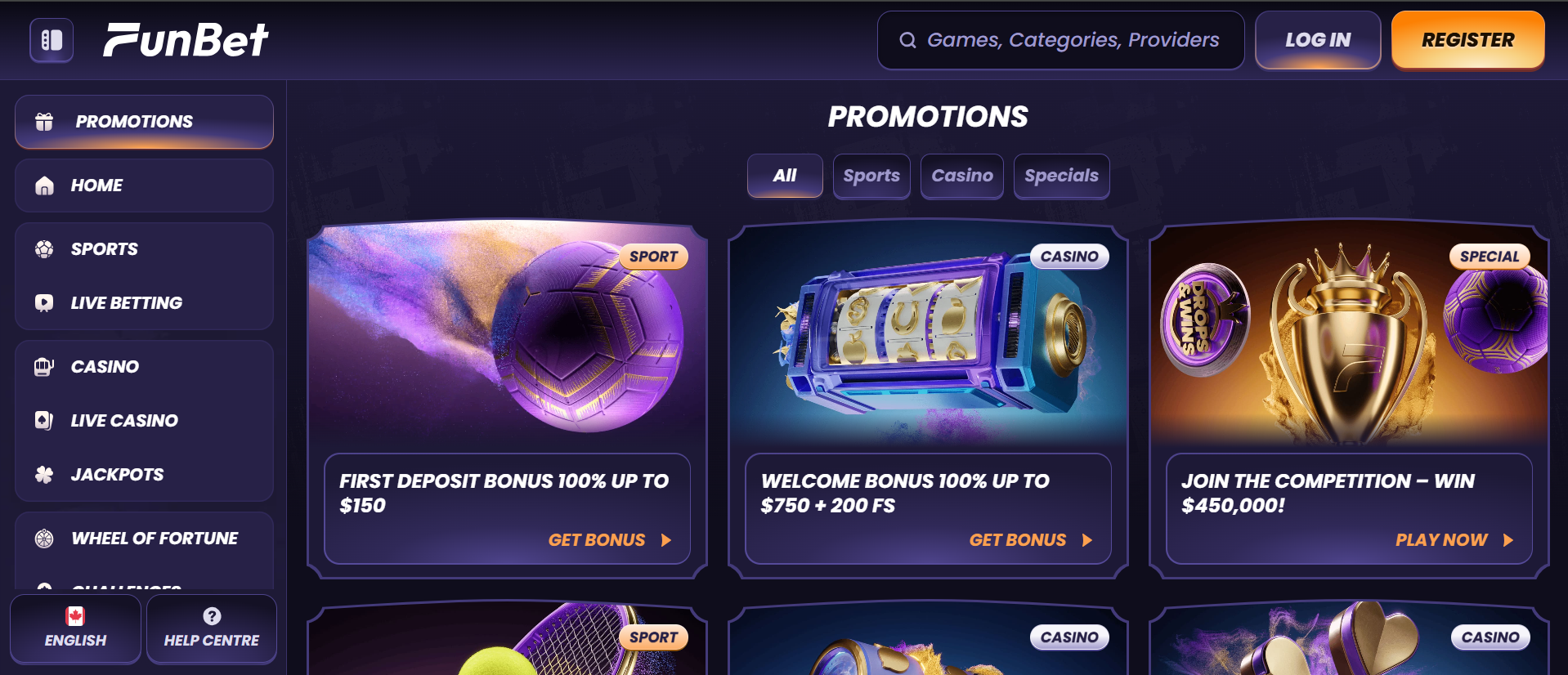 FunBet bookmaker